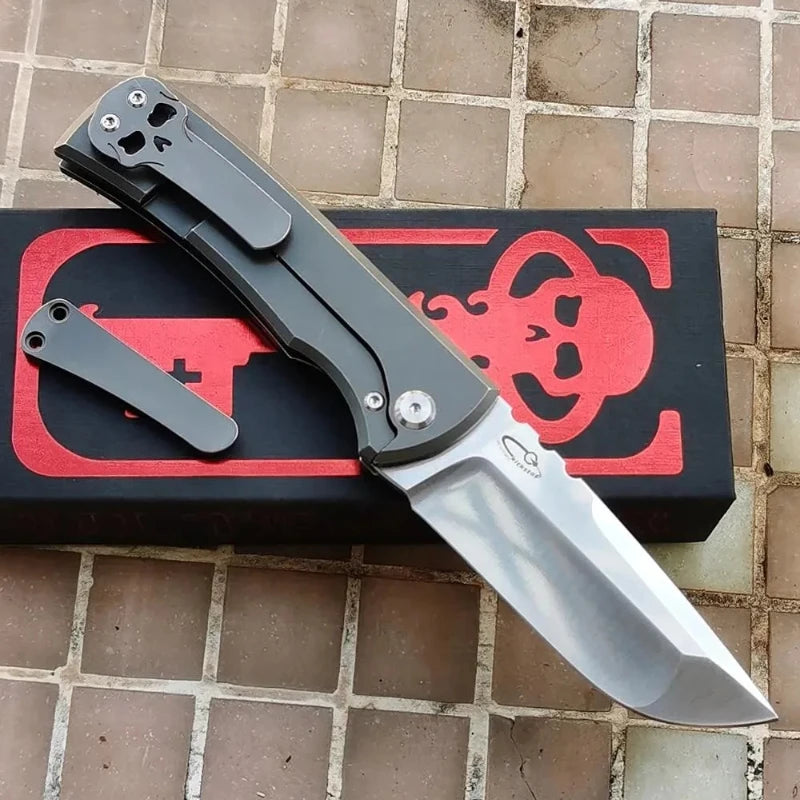 JUFULE Real Chaves Ultramar Redencion Street Folding Knife 229 Ceramic Bearing Survival EDC Tool Camp Hunt Outdoor Knives