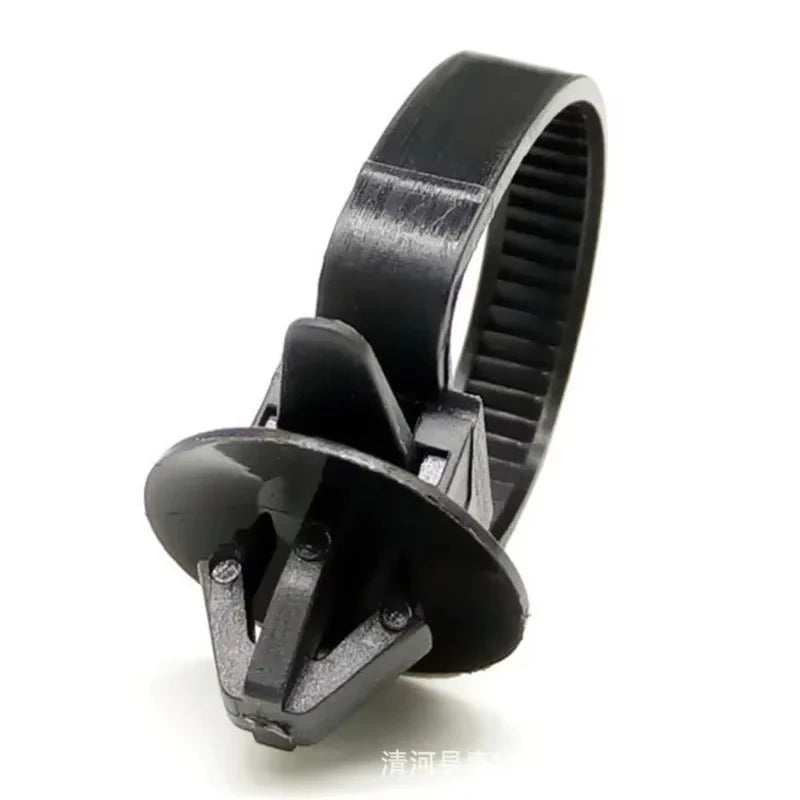 25pcs Self-Locking Nylon Cable Ties Car Hose Fastening Zip Strap Nylon Tie Wrap Cable Fixed Fastener Clips for Automotive