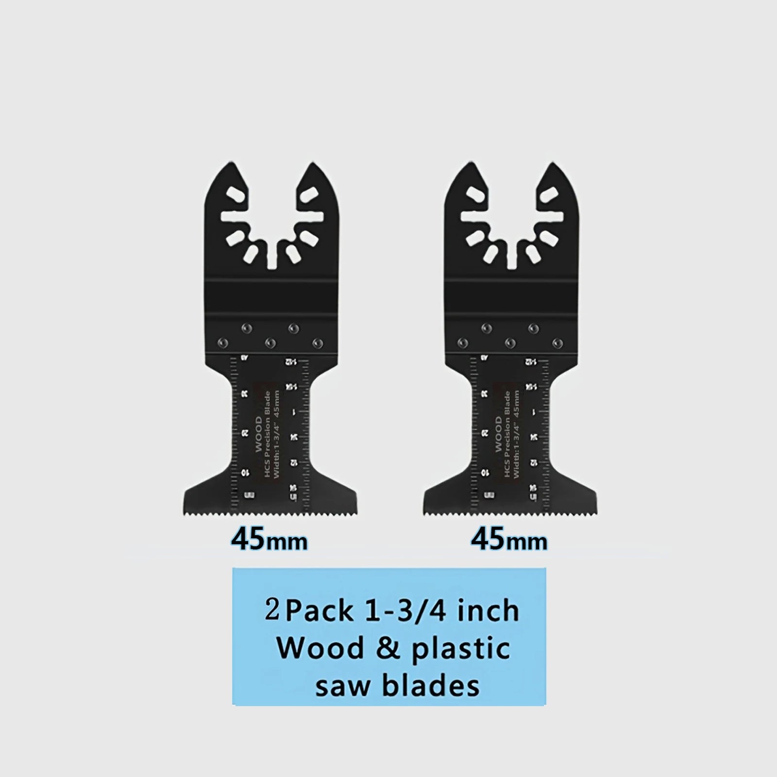 Premium Oscillating Saw Blades Multitool for Wood Metal Plastics，Fit Dewalt Worx Rockwell Wen Milwaukee Makita Ryobi Bosch Fein