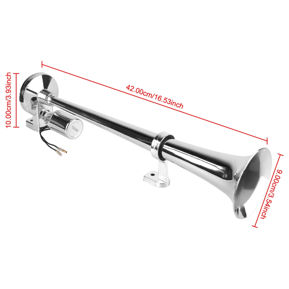 10000dB Super Loud Speaker For Boat Truck With Relay 24V 12V Loudspeaker Car Air Horn Auto Trumpets Warning Siren Waterproof