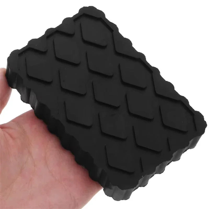 2Pcs Car Jack Rubber Pad Lift Blocks Height Increasing Protective Pad Automotive Camper Stabilizer Jack Pads Car Accessories
