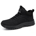Winter Men's Boots Warm Plush Men's Snow Boots High Quality Winter Non-Slip Sneakers Outdoor Men's Hiking Ankle Boots Work Shoes