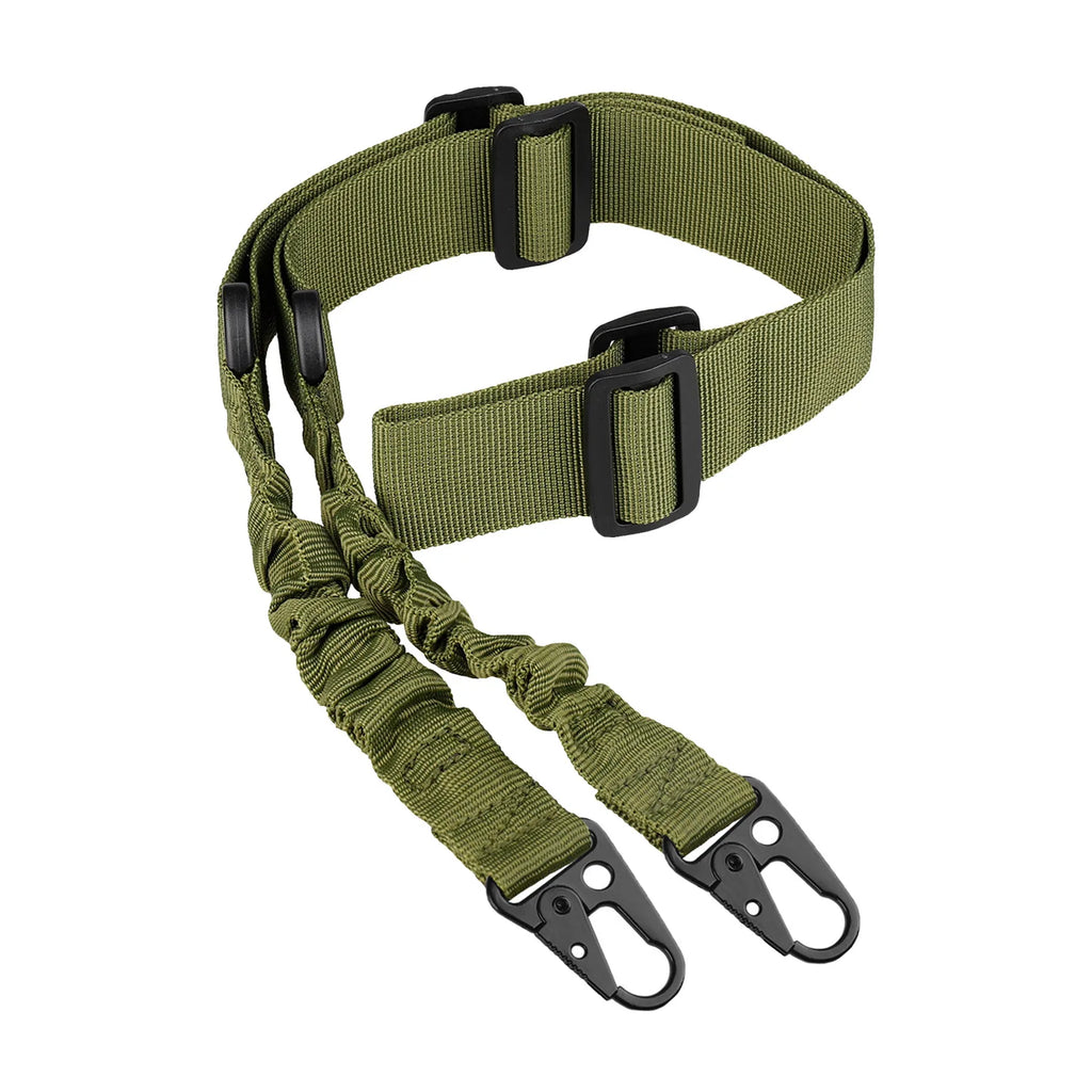 Shot Gun Belt Hunting Accessories Tactical Gear Tactical Single Point Gun Sling Shoulder Strap Rifle Rope Belt QD Metal Buckle
