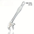 Multifunctional Heavy-Duty Crab Claw Wrench Adjustable Ratchet Wide Jaw Self-Locking Wrench for Home Automotive Pipe Manufacture