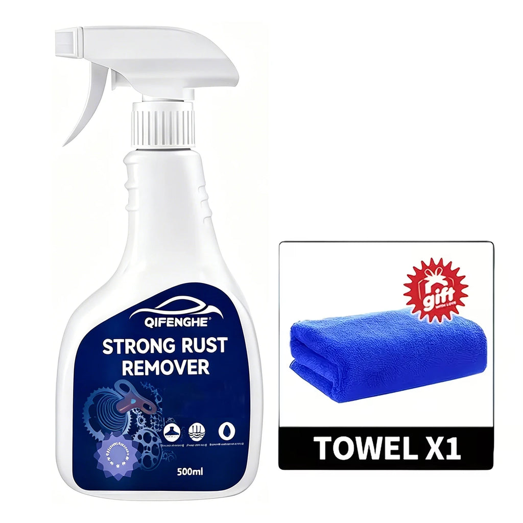 Universal Rust Remover Spray, Anti-Corrosion Treatment for Automotive, Machinery, and Home Use