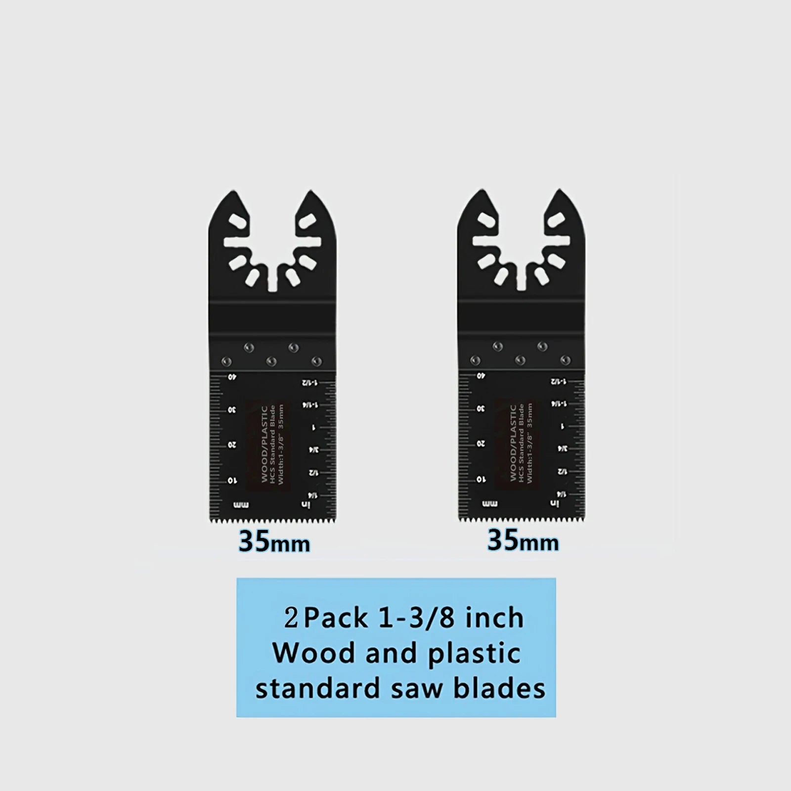 Premium Oscillating Saw Blades Multitool for Wood Metal Plastics，Fit Dewalt Worx Rockwell Wen Milwaukee Makita Ryobi Bosch Fein