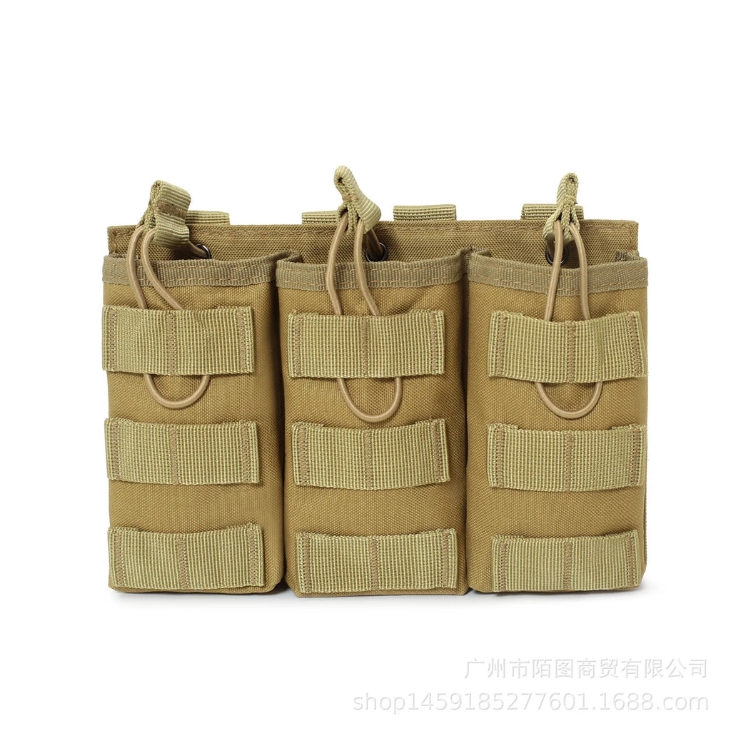 Tactical Molle Single&Double&Triple Magazine Pouches Airsoft AK 7.62 5.56mm M4 Rifle Mag Bag Tactical Gear Hunting Accessories