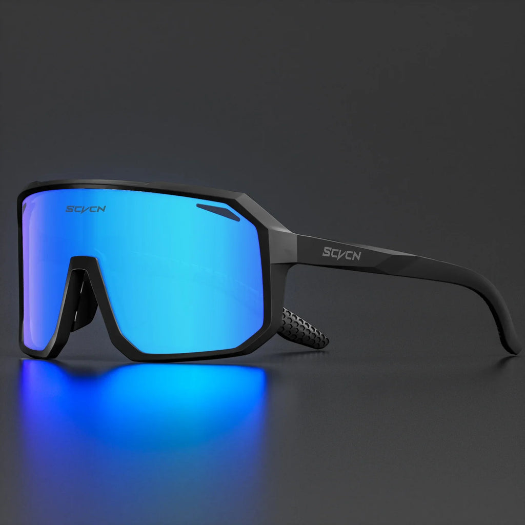 SCVCN Cycling Glasses Bike Mountain Bicycle Hiking Camping Golf UV400 Sunglasses Sport Protection Glasses for Men Women Baseball