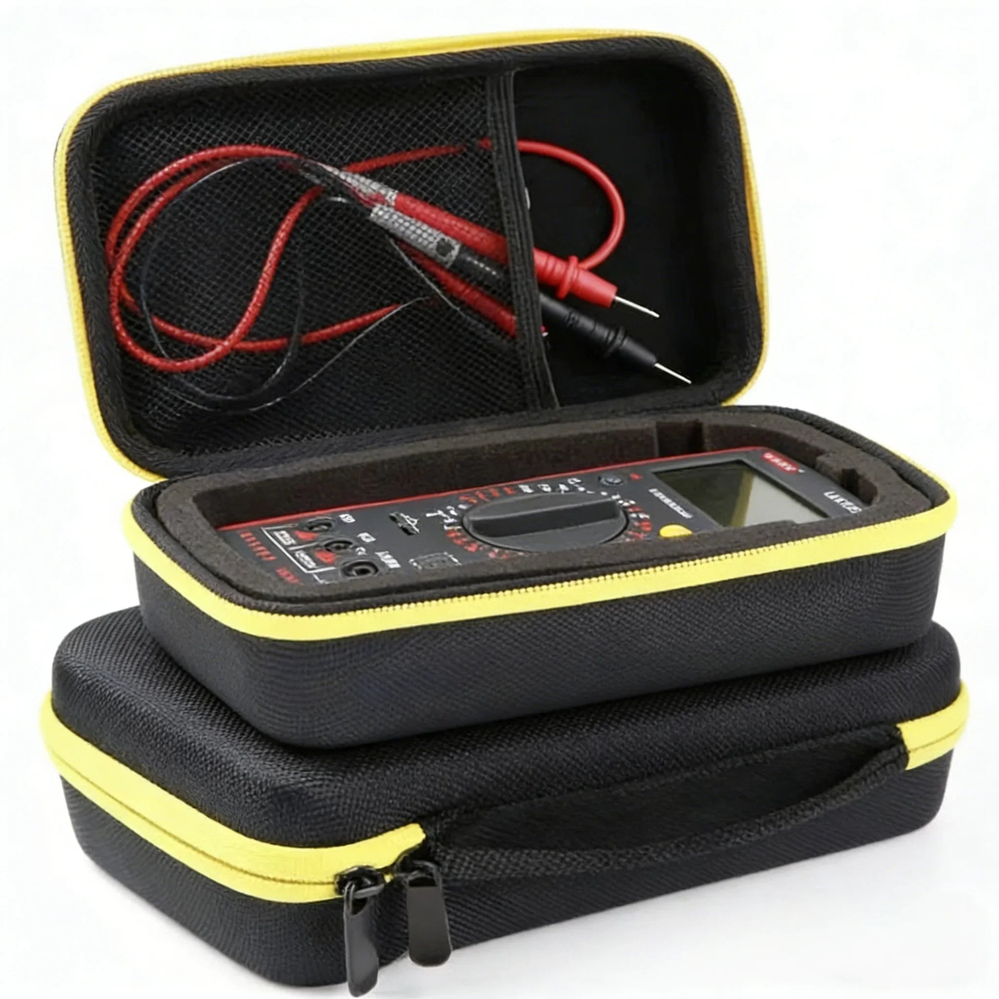 Hard EVA Shockproof Tool Storage Case for Multimeter & Electronic Tools, Portable Organizer Box for Electrician Repair & Home Us