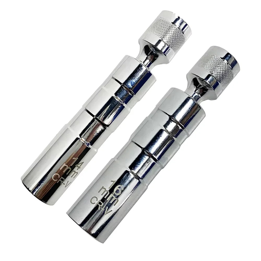 Universal Magnetic Spark Plug Sleeve Thin-walled Universal Joint 14/16mm Automotive Repair Spark Plug Disassembly ToolUniversal