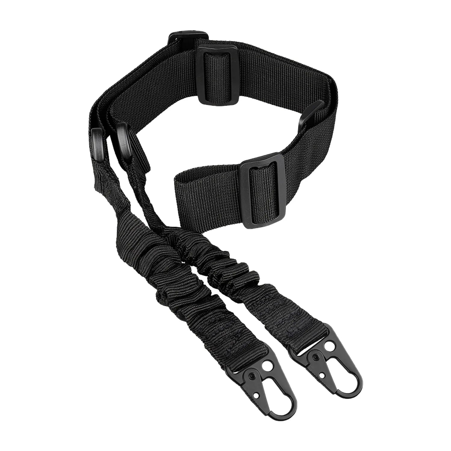 Shot Gun Belt Hunting Accessories Tactical Gear Tactical Single Point Gun Sling Shoulder Strap Rifle Rope Belt QD Metal Buckle