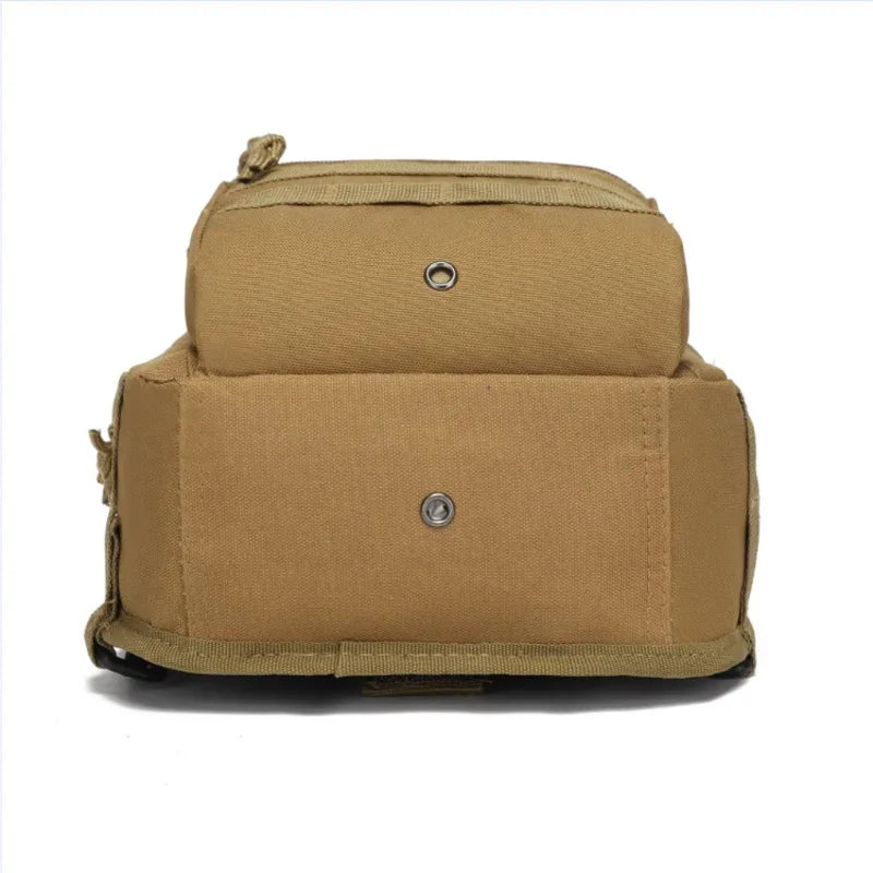 Multifunctional Tactical Sling Backpack Hiking Sports Molle Camping Hunting Fishing Portable Bag Multi-pocket Crossbody Bag