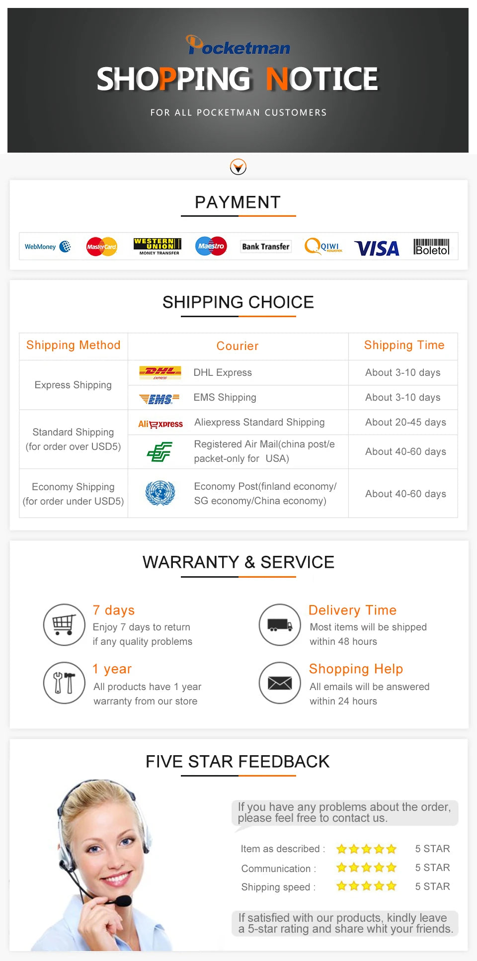 LED Flashlight Pocket Emergency Flashlight Zoomable Torch Aluminium Alloy 3 Lighting Modes Flashlight Waterproof Torch