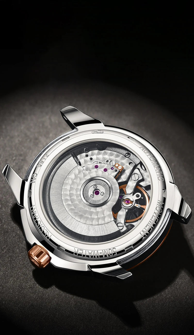 Luxury Men's Watch Waterproof Men Quartz Watches for Man Wristwatch Male Mechanical Luminous Alloy Strap Date Automatic Clock