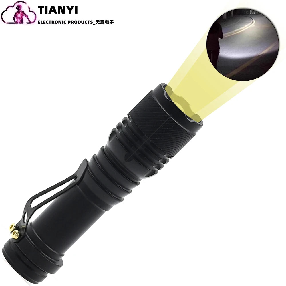 High Power Red, green, blue, white LED Flashlight - Powerful three-mode Light Torch for Astronomy, Aviation, Night Observation