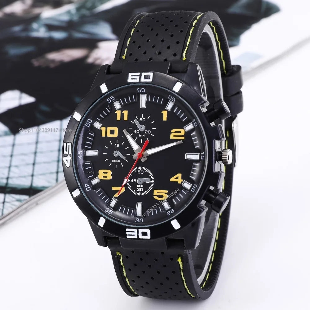 Luxury Brand Watch Fashion Quartz Watch Men Sports Wrist Watch Wristwatches Clock Hour Male 2025 Relogio Masculino