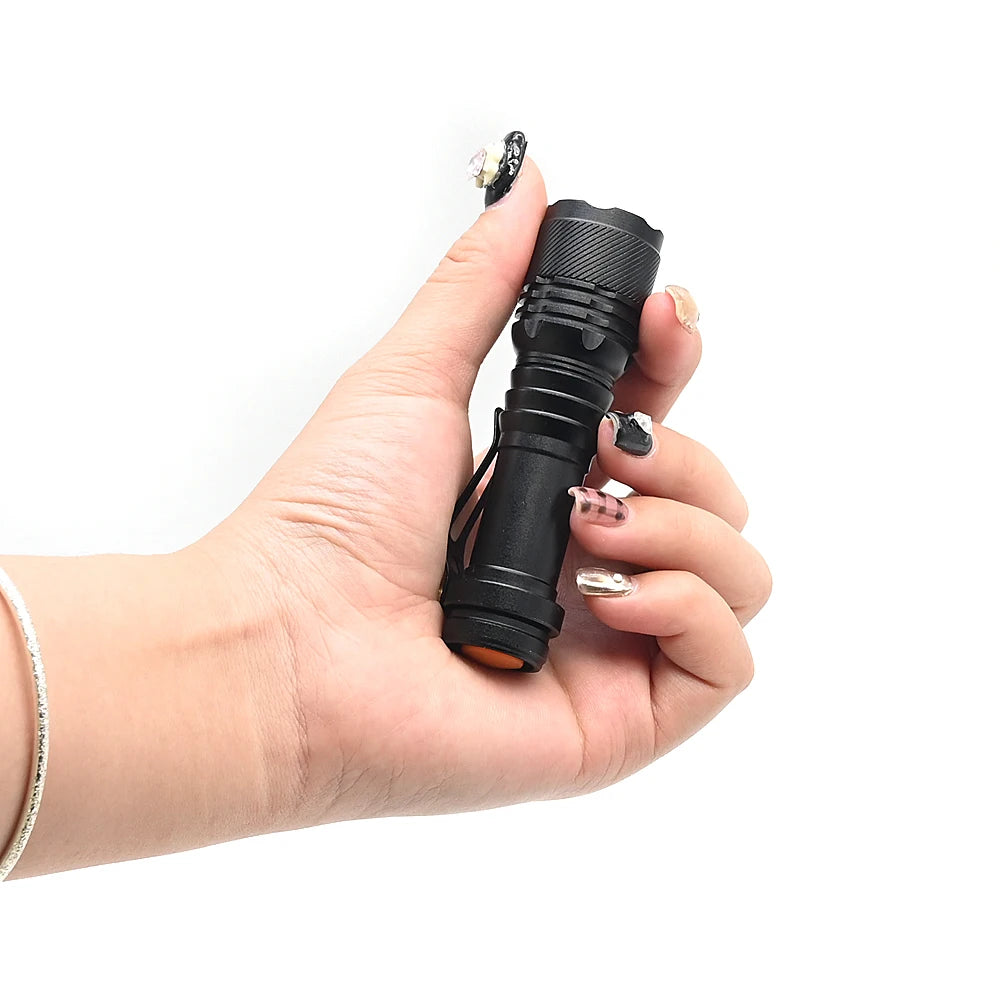 High Power Red, green, blue, white LED Flashlight - Powerful three-mode Light Torch for Astronomy, Aviation, Night Observation