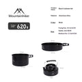 All-in-one camping cooking kit | Portable cookware suitable for backpacking trips, perfect for family camping trips.