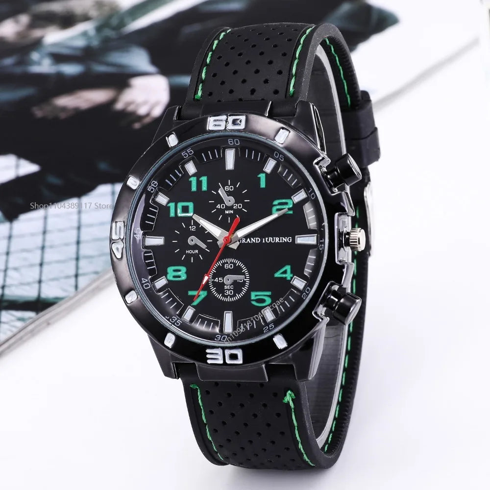 Luxury Brand Watch Fashion Quartz Watch Men Sports Wrist Watch Wristwatches Clock Hour Male 2025 Relogio Masculino