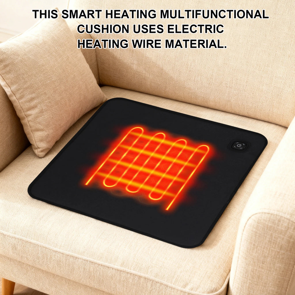 Winter Camping Gear- Sleeping Electric Heating Pads 3 Temp Adjustament Heating Cushion Pad Cold Resistant for Outdoor Sports Mat