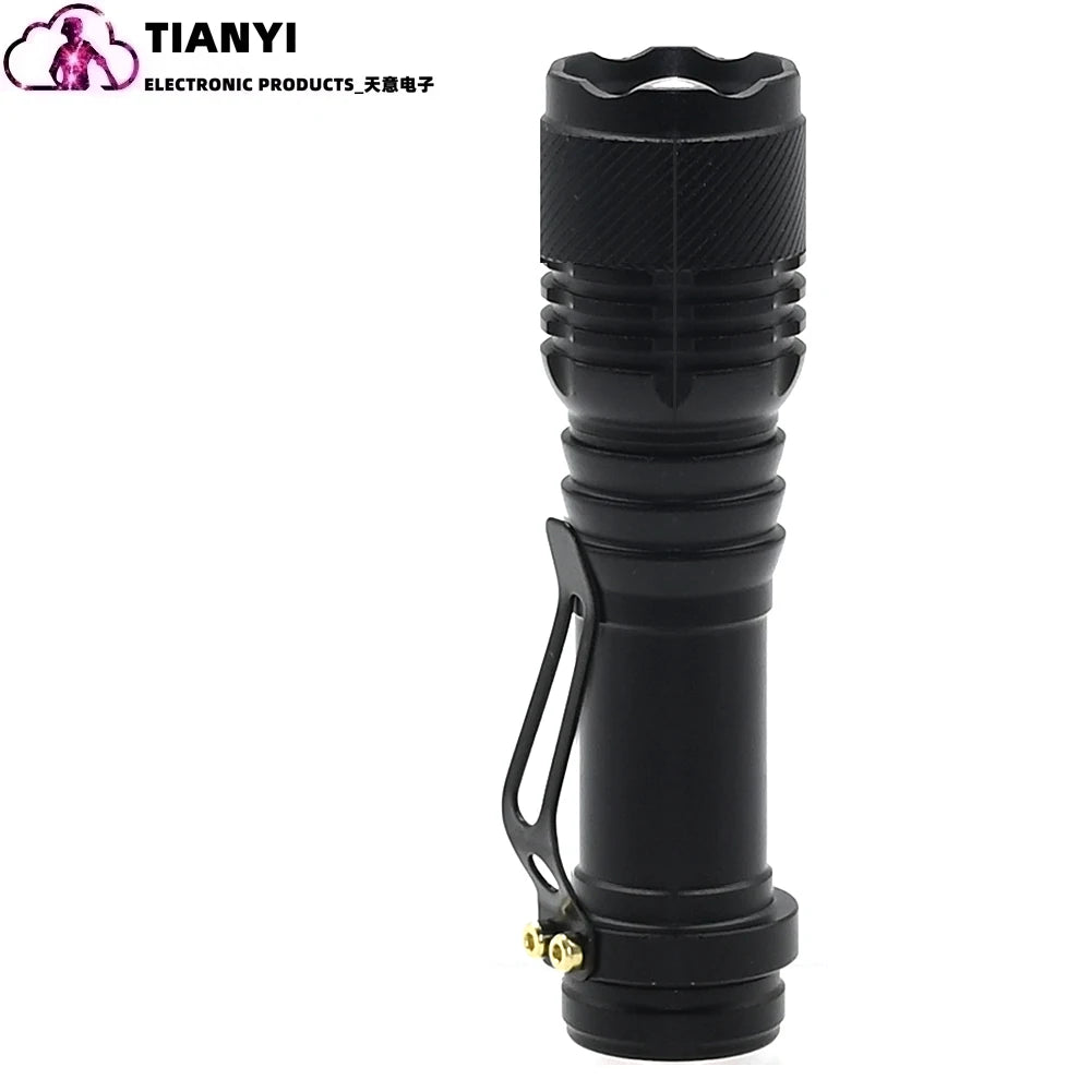 High Power Red, green, blue, white LED Flashlight - Powerful three-mode Light Torch for Astronomy, Aviation, Night Observation