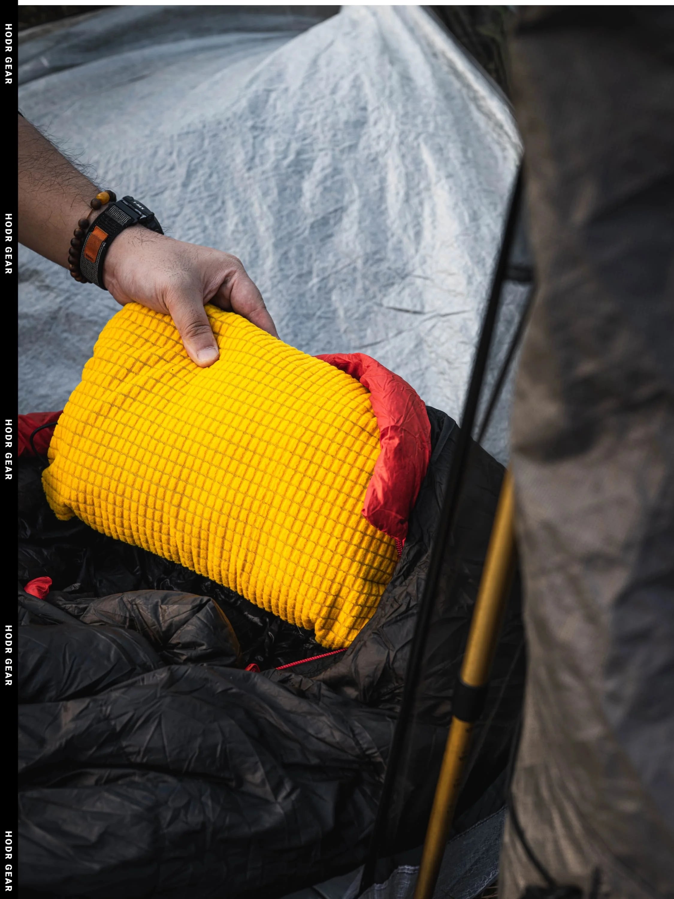 [HODR GEAR] Stuff Sack & Pillow 2-in-1 UHMWPE Multifunctional Outdoor Headrest 53g Ultralight Hikers Camping