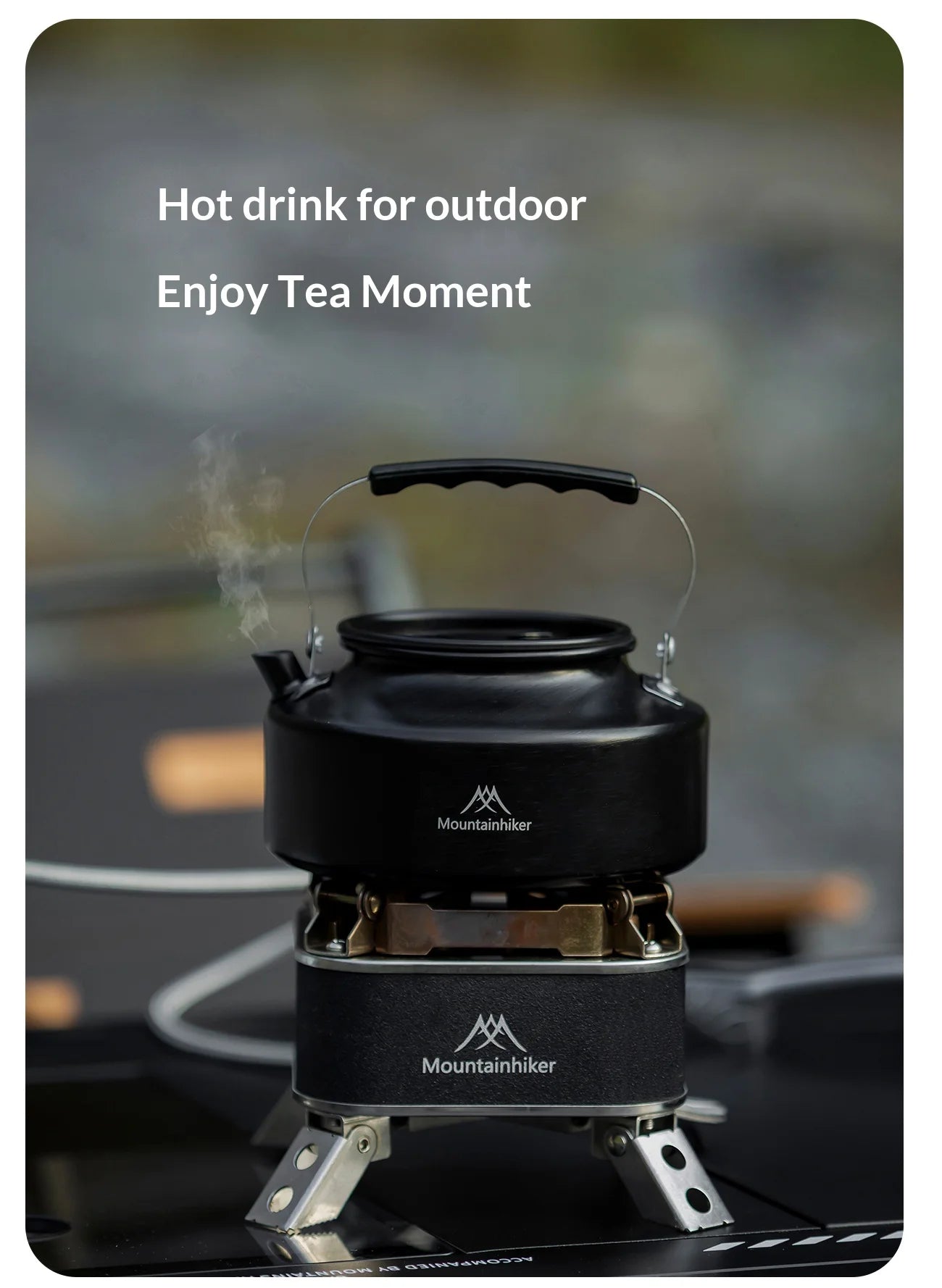 All-in-one camping cooking kit | Portable cookware suitable for backpacking trips, perfect for family camping trips.
