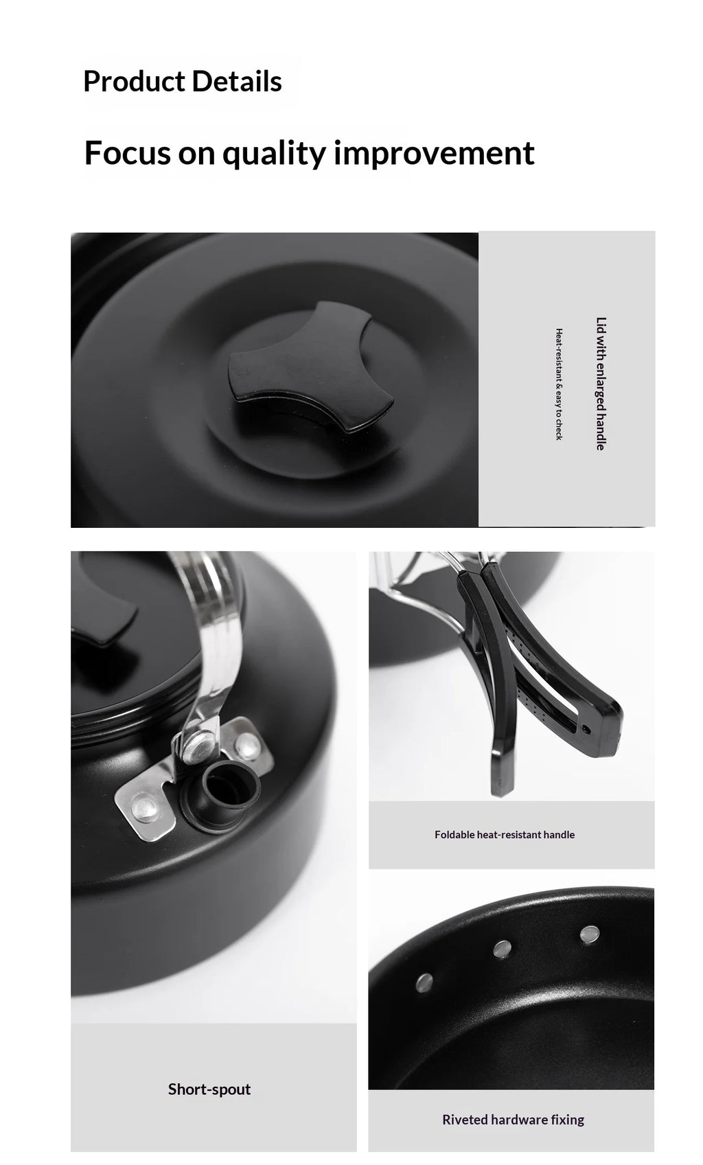 All-in-one camping cooking kit | Portable cookware suitable for backpacking trips, perfect for family camping trips.