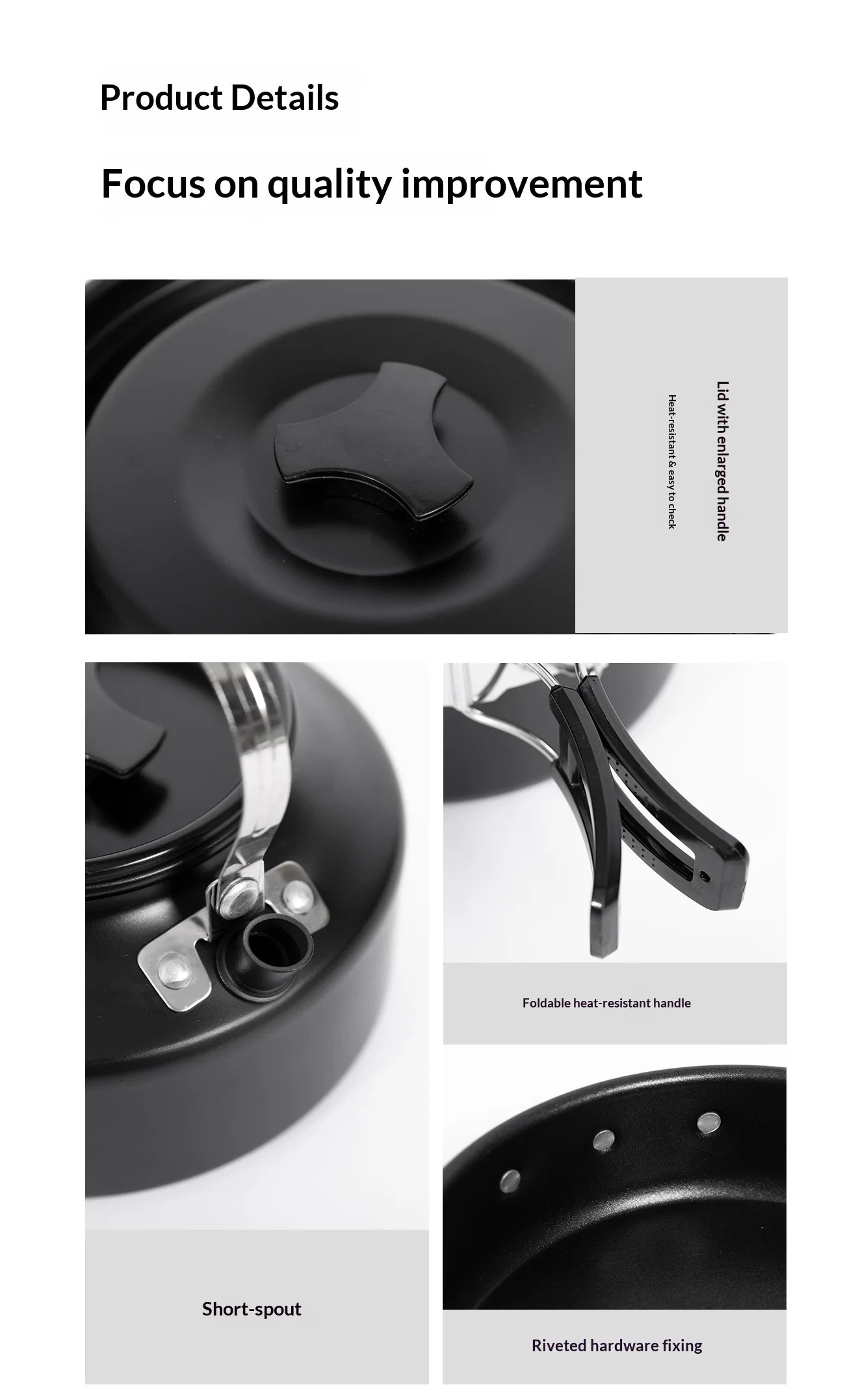 All-in-one camping cooking kit | Portable cookware suitable for backpacking trips, perfect for family camping trips.
