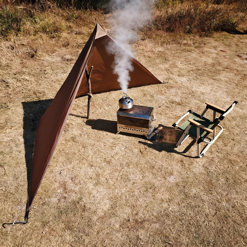 Stove Windbreak Camping Windshield Stove Windscreen Outdoor BBQ Wind Shield Camp Equipment Windproof Gear for Firewood Cooking