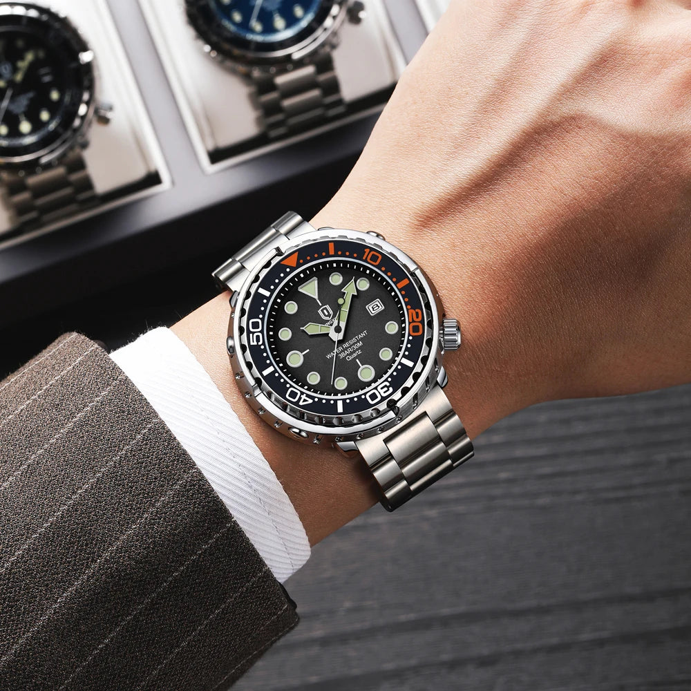 New Fashion Watch Men Top Brand Luxury Waterproof Luminous Date Clock Sport Watches Mens Quartz Wristwatch Relogio Masculino
