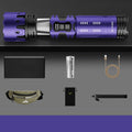LED High-brightness Display Flashlight High-lumen Ultra-bright Rechargeable Flashlight for Camping Outdoor Activities Farm Night