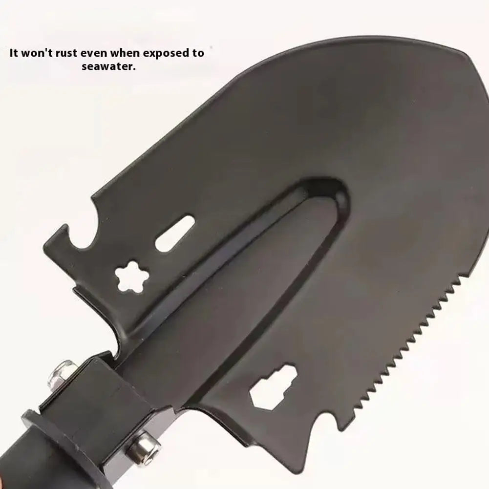 Multi-functional Foldable Camping Shovel Telescopic Survival Gear for Hiking Gardening Camping Survival Tool