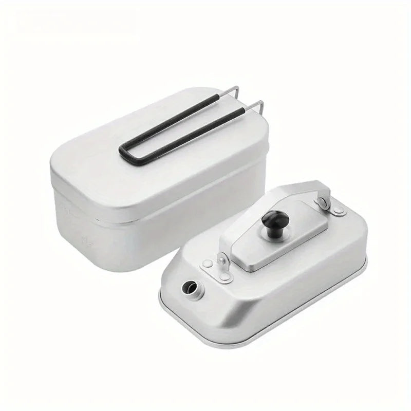 1pcs Camping Gear Sets Mountaineering Travel Gear Large Capacity Aluminum Home Outdoor Portable Storage Box Desktop Decorations