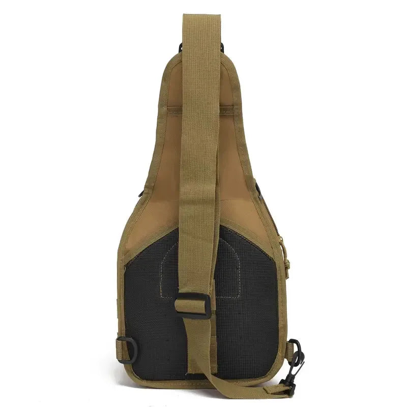 Multifunctional Tactical Sling Backpack Hiking Sports Molle Camping Hunting Fishing Portable Bag Multi-pocket Crossbody Bag