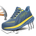 New Men's Work Safety Boots Men Steel Toe Cap Protective Shoes Puncture-Proof Work Shoes Breathable Sneakers Couple Safety Shoes