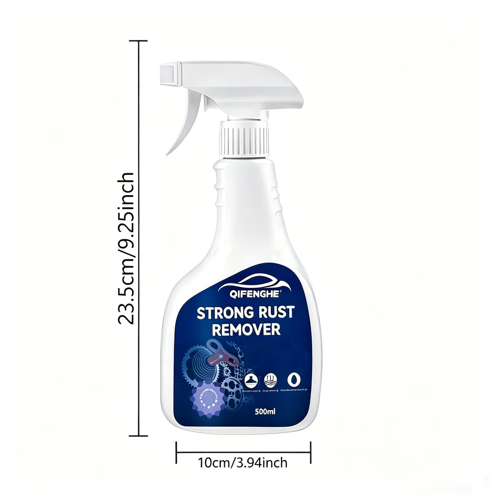 Universal Rust Remover Spray, Anti-Corrosion Treatment for Automotive, Machinery, and Home Use