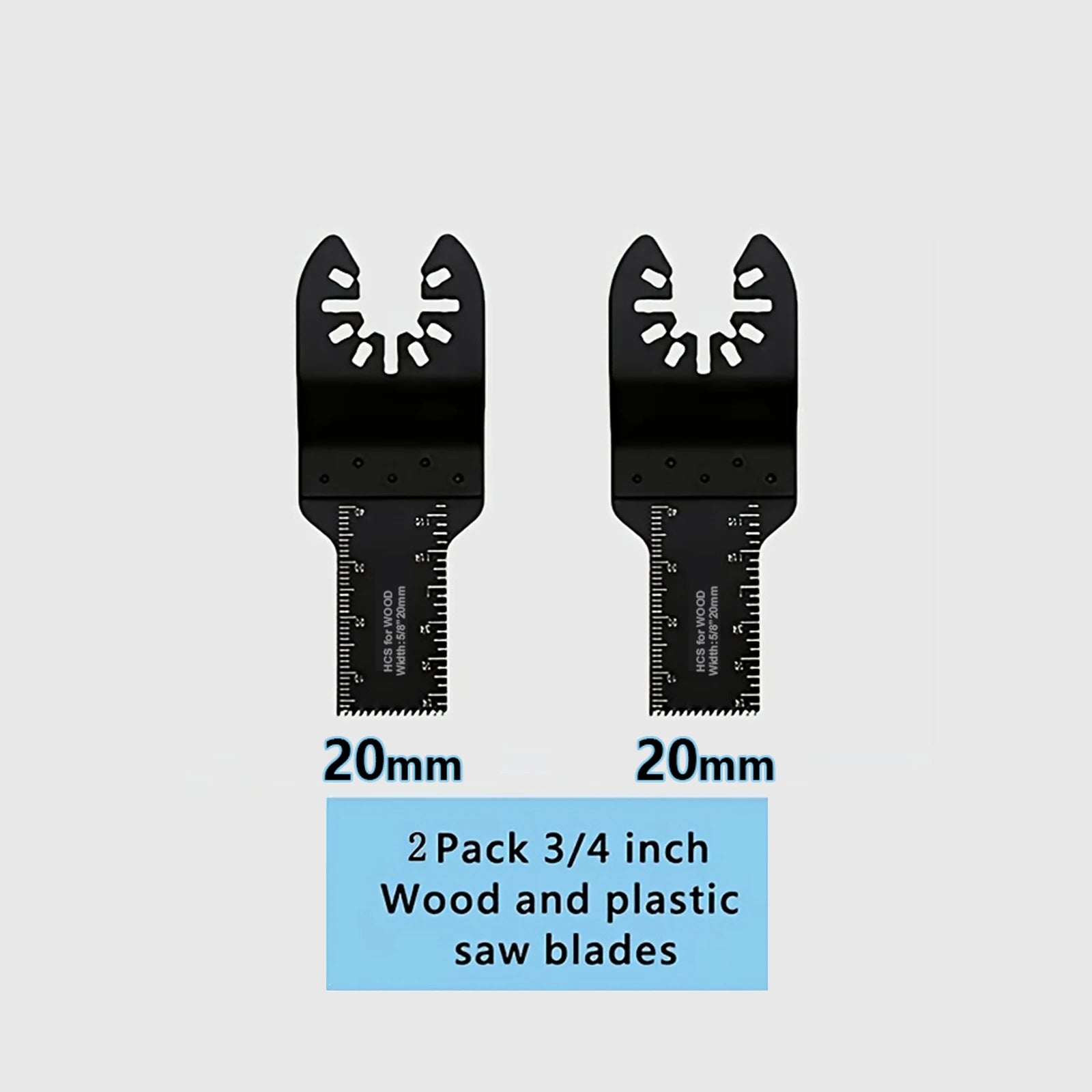 Premium Oscillating Saw Blades Multitool for Wood Metal Plastics，Fit Dewalt Worx Rockwell Wen Milwaukee Makita Ryobi Bosch Fein