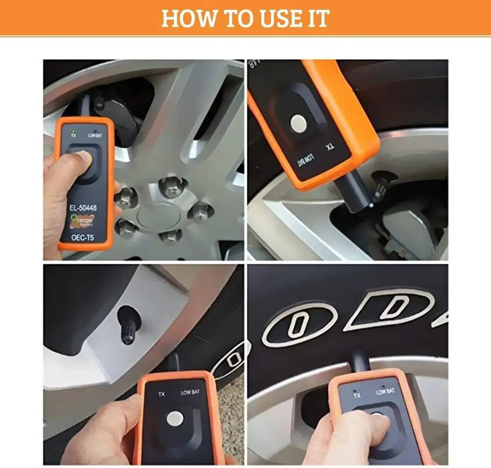 Automotive Tire Pressure Detection Sensor EL-50448 OEC-T5 Opel/GM Tire Pressure Monitoring System TPMS Reset Activation Tool