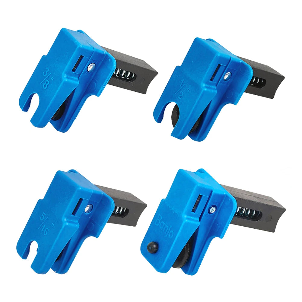 4Pcs Car Brake Oil Brake Clamp Pipe Plug Tool To Prevent Oil Spills Leak Proof Brake Lines Stoppers Automotive Brake Lines Plug