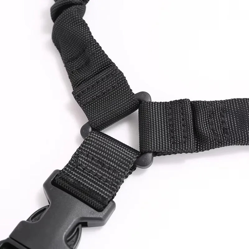 Outdoor Single Point Tactical Harness CS Tactical Gun Rope Diagonal Safety Rope Tactical Camouflage Belt For Men and Women