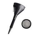 1Pc Multi Functional Flexible Automotive Fuel Black Funnel Spill-Proof Refueling Oil Changing Tool with Wide Mouth and Handle