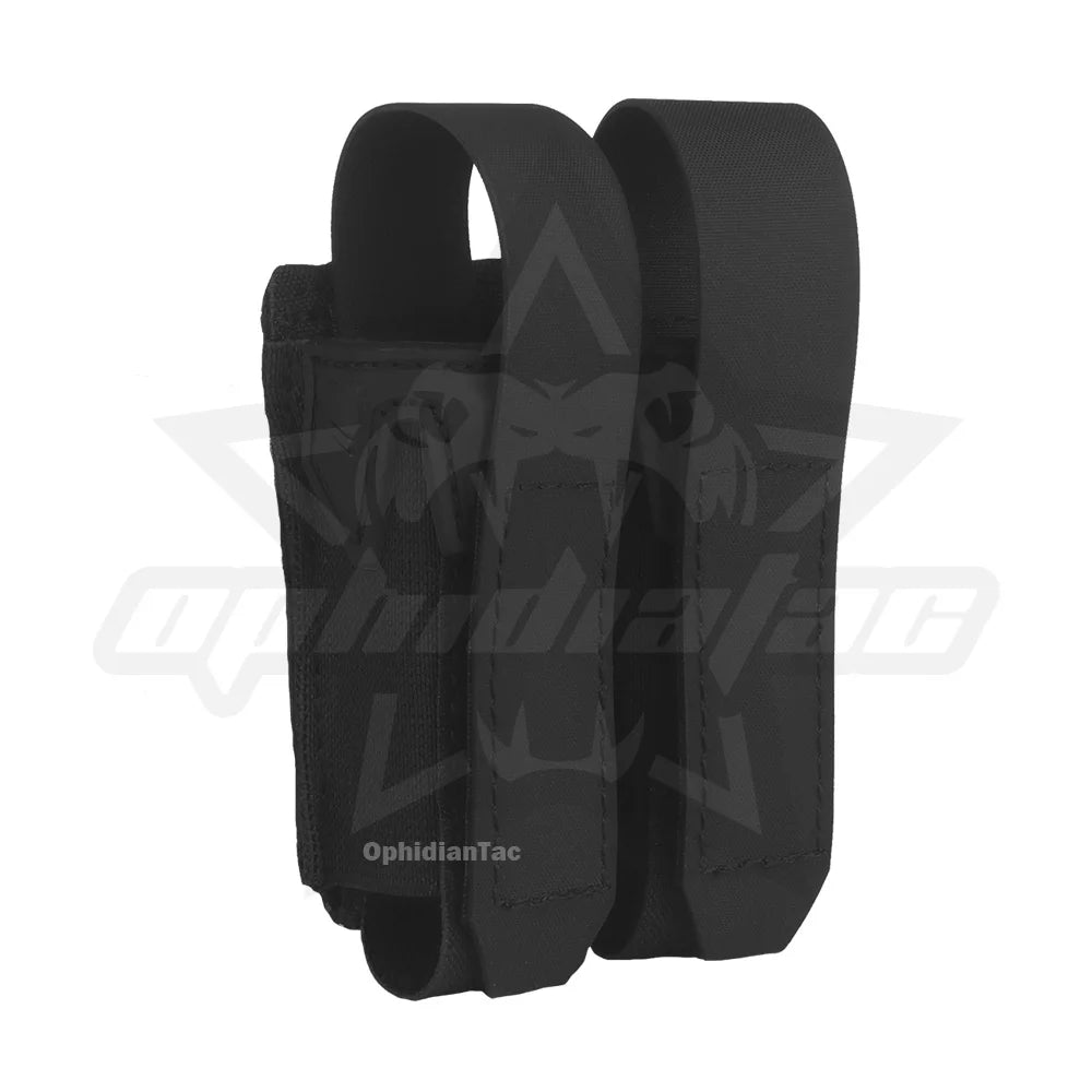 9MM Double Magazine Pliers Pistol Magazine Pouch MOLLE Quick Release Airgun Hunting Vest Belt Gear