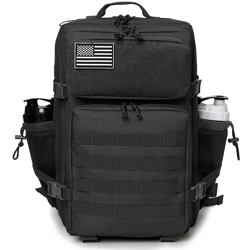 45L Tactical Backpack for Men and Women Outdoor camping equipment back pack Hiking Survival Rucksack travel backpacks School Bag