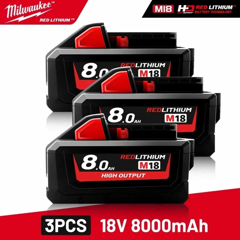 FIW212 Impact wrench Milwaukee Origina  18V 12Ah Lithium Ion Battery 21700 15-Cells, Compatible Milwaukee Cordless Power Tools