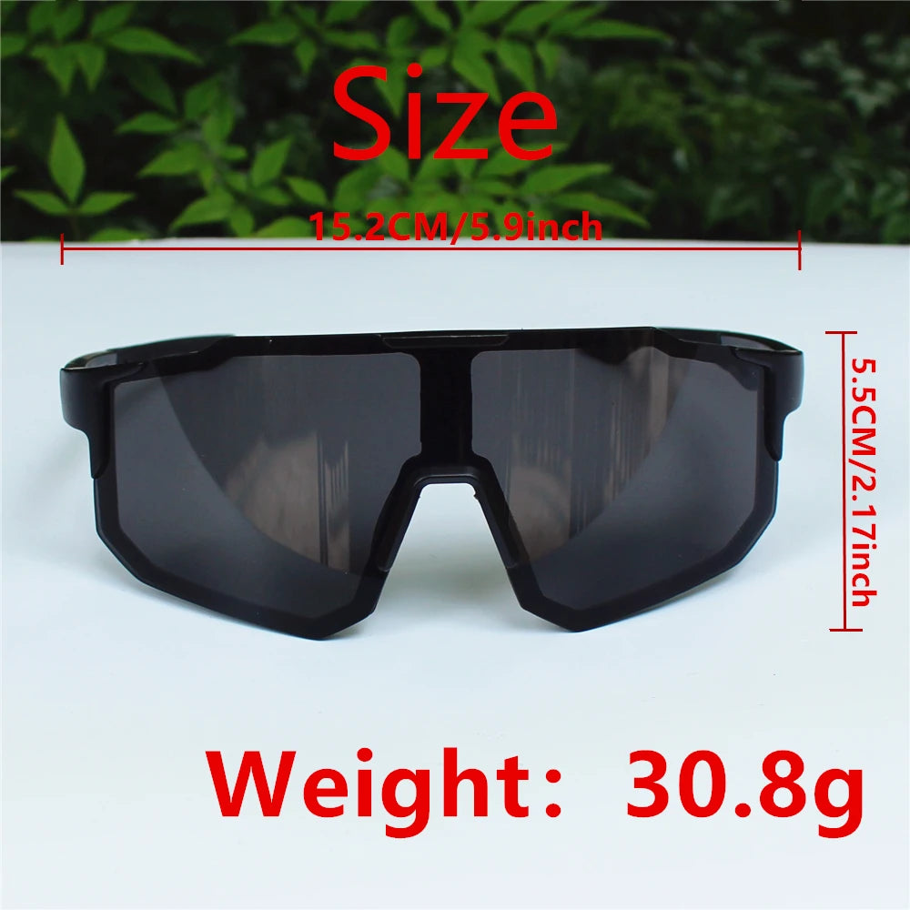 Sports Men Sunglasses Road Bicycle Glasses Mountain Cycling Sunglasses Riding Protection Goggles Eyewear Mtb Bike Sun Glasses