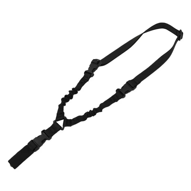 Outdoor Single Point Tactical Harness CS Tactical Gun Rope Diagonal Safety Rope Tactical Camouflage Belt For Men and Women