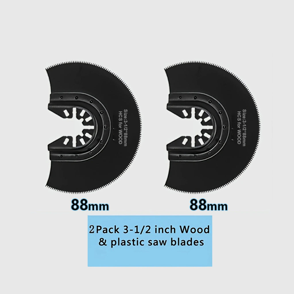 Premium Oscillating Saw Blades Multitool for Wood Metal Plastics，Fit Dewalt Worx Rockwell Wen Milwaukee Makita Ryobi Bosch Fein