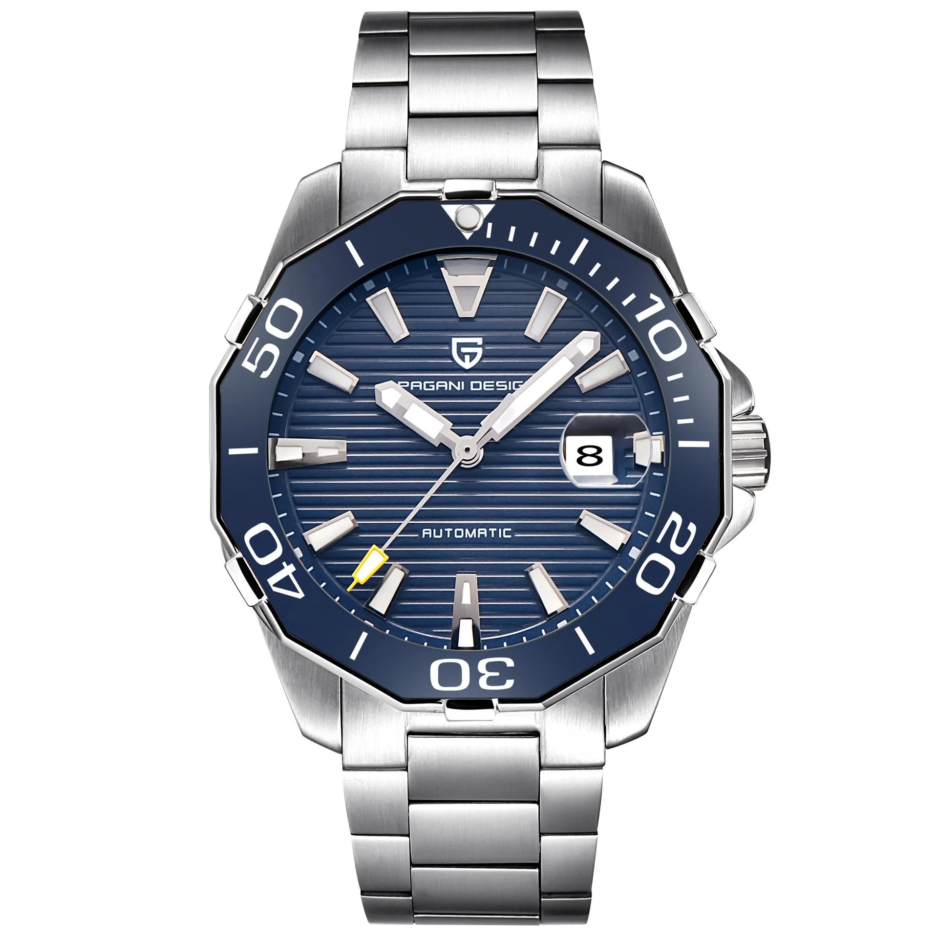 2025 New Brand PAGANI DESIGN 1617 Men's Military Sport Mechanical Watches Waterproof Stainless Steel Top Brand Luxury Men Watch