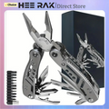HEE RAK Portable Pocket Multitool 420 Stainless Steel Pliers Knife Screwdriver for Outdoor Survival Camping Hunting and Hiking